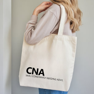 Lustige CNA-Tragetasche Geschenk für Gesundheitsar Tragetasche