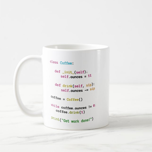 Lustige Code-Tasse für Softwareingenieure & Entwic Kaffeetasse (Links)