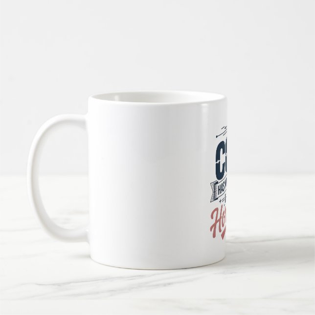 Lustige Coding-Zitat AI-Programmierer-Design Kaffeetasse (Links)