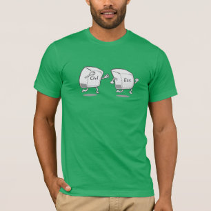 Lustige Ctrl-Escschlüssel T-Shirt