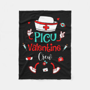 Lustige Cu Valentinstag Krankenschwester Crew Fami Fleecedecke