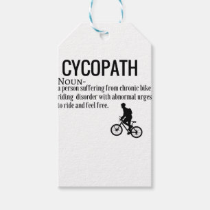 Lustige Cycopath Geschenkanhänger
