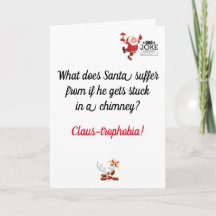 Lustige Dad-Joke-Weihnachtskarte