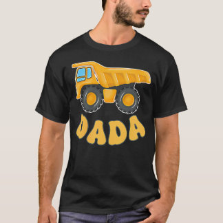 Lustige Dada-Bau-Löffelbagger passende Familie T-Shirt