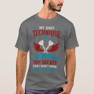Lustige Dart Freunde T-Shirt