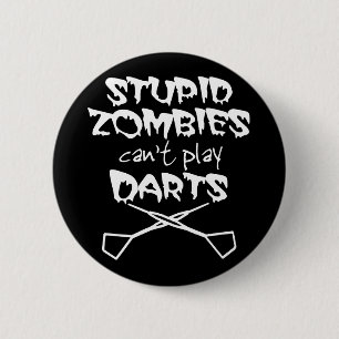 Lustige Darts Button