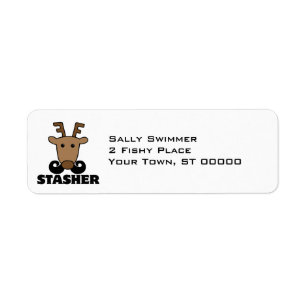 lustige Dasher-Schnurrbart