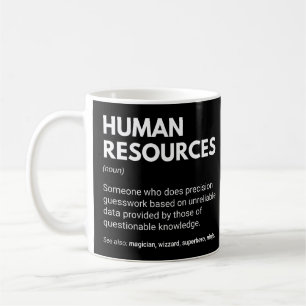 Lustige Definition des Personalmanagers Kaffeetasse