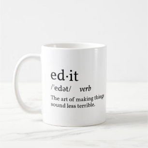 Lustige Definition Edit Kaffeetasse