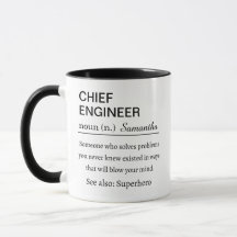 Lustige Definition eines Chefingenieurs