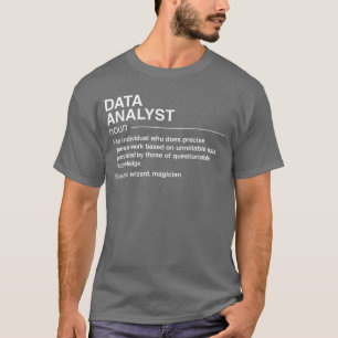 Lustige Definition eines Datenanalysten Data Scien T-Shirt