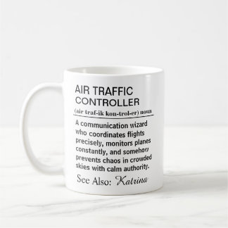 Lustige Definition eines Fluglotsen Kaffeetasse