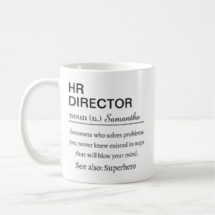 Lustige Definition eines HR-Direktors Kaffeetasse