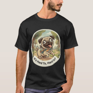 Lustige Derpy-Pug-Abenteuer T-Shirt