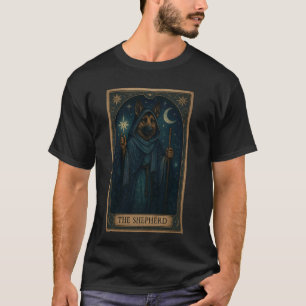 Lustige Deutsche Schäferhund-Tarotkarte Deutsche S T-Shirt