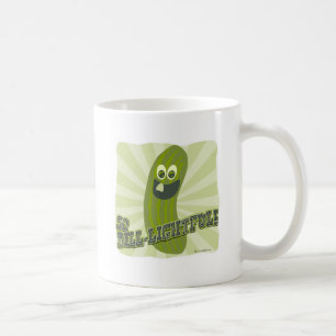 Lustige Dill-leuchtende Gurke Kaffeetasse