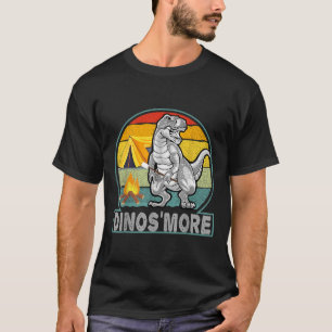 Lustige Dinosmore Camping Dinosaur Camp Smore Dino T-Shirt