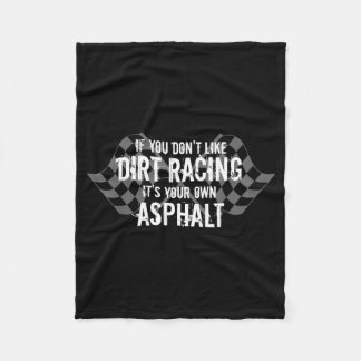 Lustige Dirt Track Racing Zitate Wenn Sie D nicht Fleecedecke