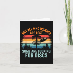 Lustige Disc-Golf-Kunst für Männer Frauen Disc-Gol Karte