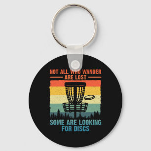 Lustige Disc-Golf-Kunst für Männer Frauen Disc-Gol Schlüsselanhänger