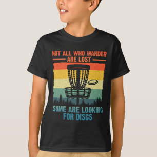 Lustige Disc-Golf-Kunst für Männer Frauen Disc-Gol T-Shirt