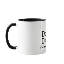 Lustige Do Not Disturb Kaffeetasse-WFH Sarkastisch