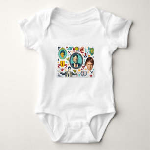 lustige Donald Trump Baby Strampler