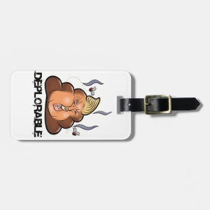 Lustige Donald- Trump - Trumpy-PooPoo Emoji Ikone Gepäckanhänger
