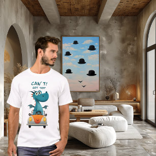 Lustige Drachenreise   Kann nicht. Habe Reise.   R T-Shirt