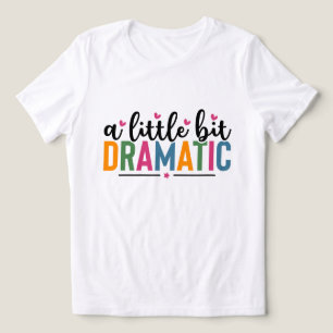 lustige dramatische Wortkunst  Tri-Blend Shirt