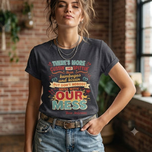 Lustige dysfunktionale Familienzusammenkunft ID132 Tri-Blend Shirt