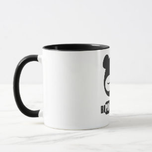 Lustige Eisbärenmalerei für Tierliebhaber Tasse