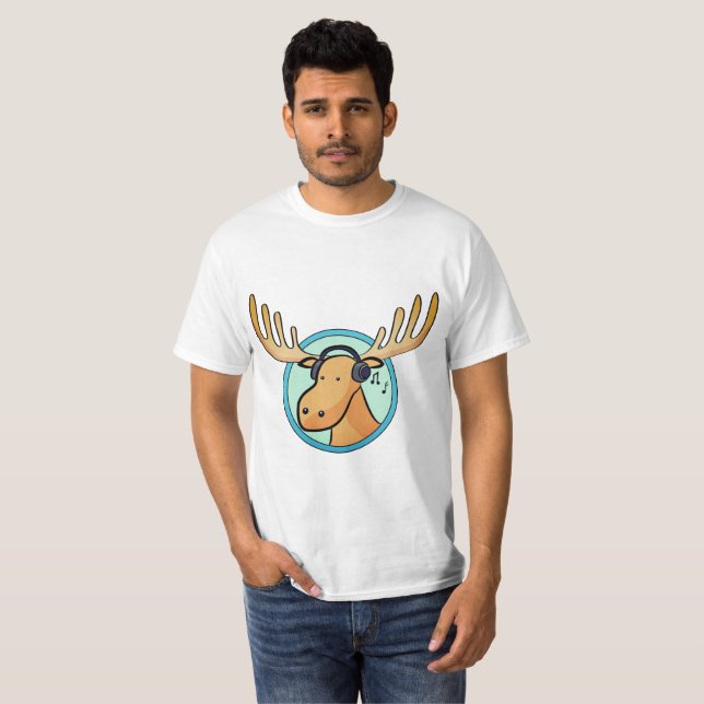 Lustige Elche T-Shirt (Vorne ganz)