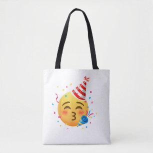 Lustige Emoticon-Party Tasche