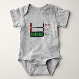 lustige Energie Baby Strampler