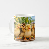 Lustige Entchen-Tasse Duck Squad