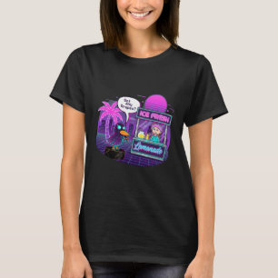 Lustige Ente am Limonadenstand fragt Gs T-Shirt