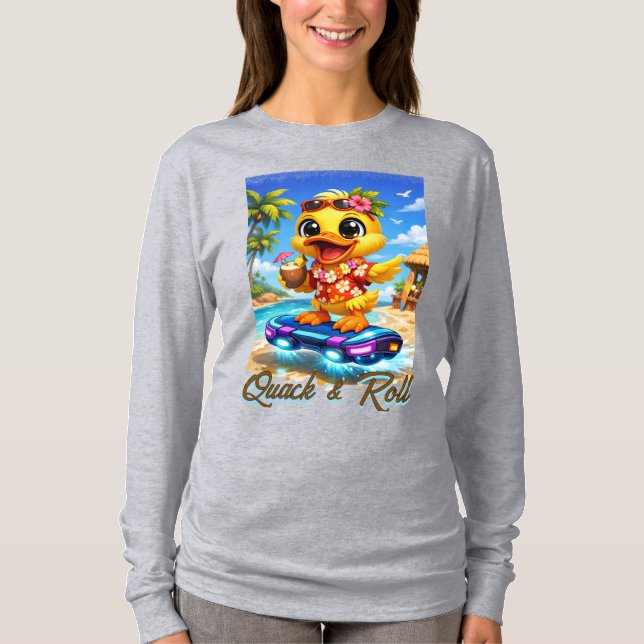 lustige Ente T-Shirt (Vorderseite)