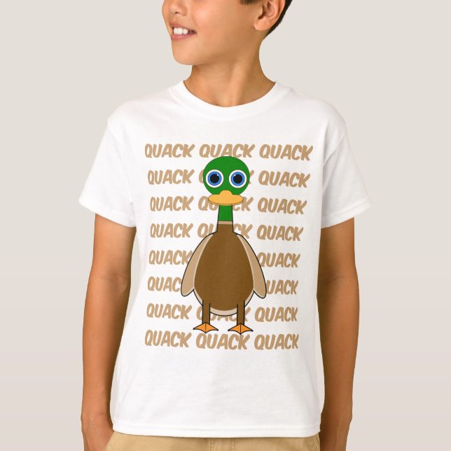 lustige Ente T-Shirt (Vorderseite)