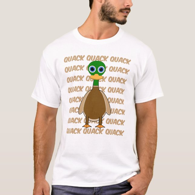 lustige Ente T-Shirt (Vorderseite)