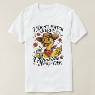 Lustige Ente: Trendiger Sarkasmus Humor, der dich T-Shirt