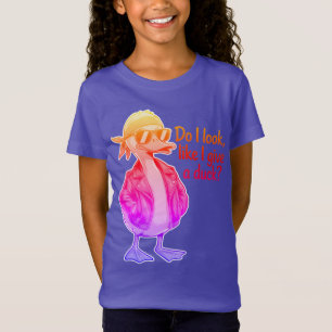 Lustige Enten-Einstellung Humor Zitat T-Shirt