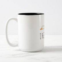 Lustige Enten-Tasse | "Ich brauche Mama" Süße Baby