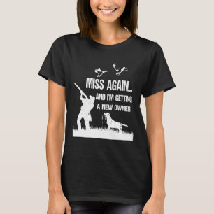 Lustige Entenjagd für Männer T-Shirt