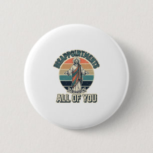 Lustige Enttäuschungen euch alle Religiöse Shirt D Button