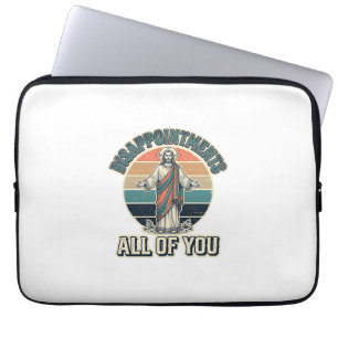 Lustige Enttäuschungen euch alle Religiöse Shirt D Laptopschutzhülle