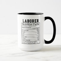 Lustige Ernährungsfakten für Arbeiter Geschenk für