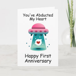 lustige erste Hochzeitskarten Karte