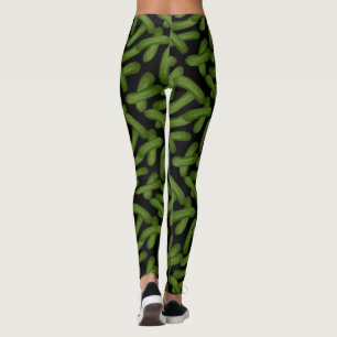 Lustige Essiggurken ganz über Druck-Leggings Leggings