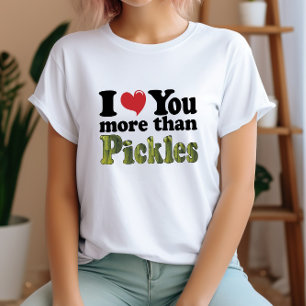 Lustige Essiggurkenliebe T-Shirt